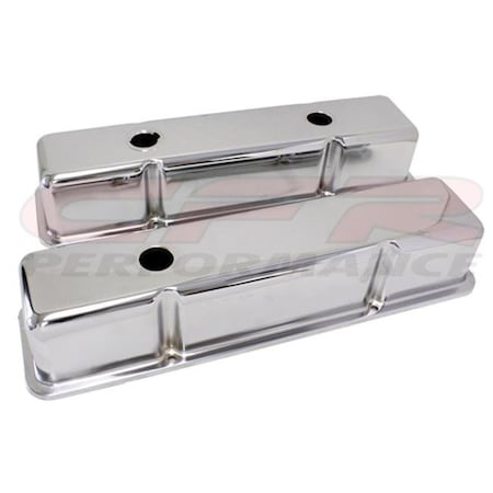 Cfr Performance CFR HZ-9519-C 1958-86 Chevy Small Block 283-305-327-350-400 Tall Smooth Valve Covers HZ-9519-C